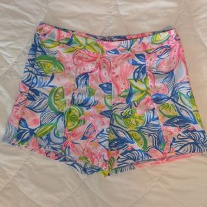 EUC Lilly Pulitzer Ariana Havana Cocktail Shorts